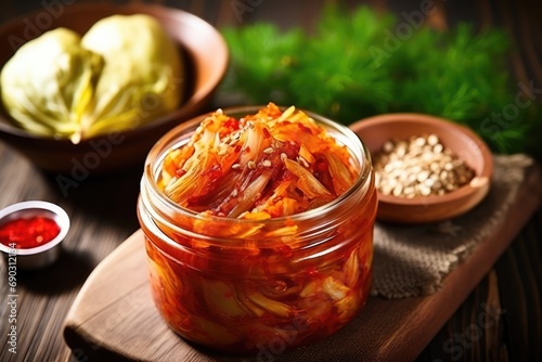 Flavorful And Fermented Kimchi With Spicy Taste
