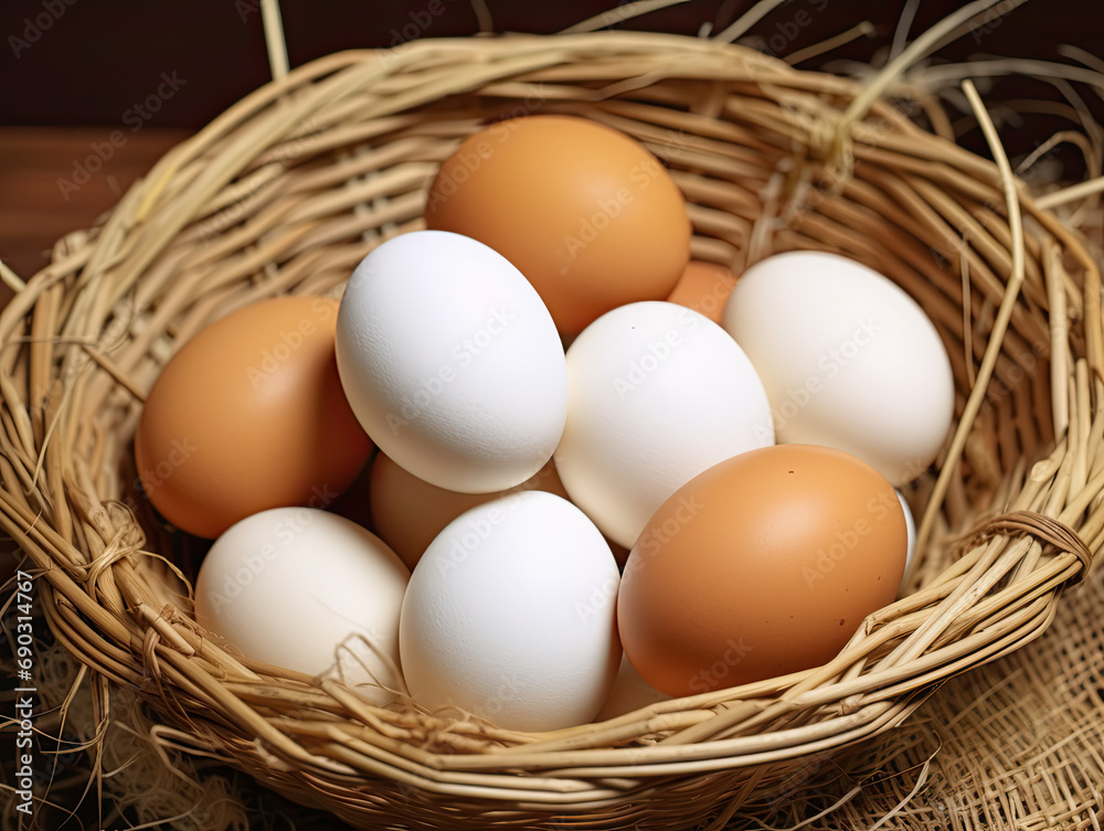 eggs in a basket eggs in a basket