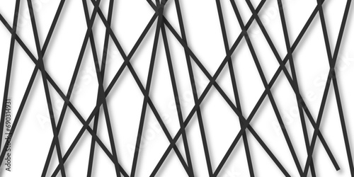 Abstract line background. abstract black lines with white background creative and geometric shape with white luxury pattern and paper texture design in illustration with white line background.