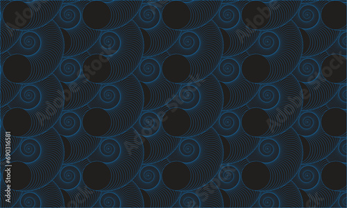 seamless pattern with circles