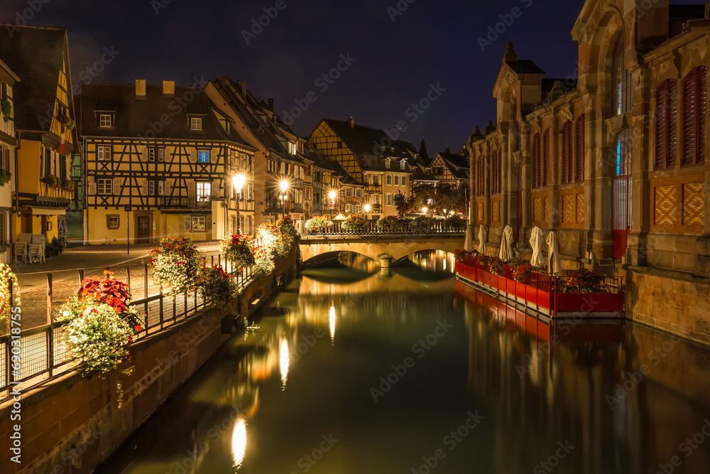 Naklejka premium Petite Venice in Colmar / Frankreich