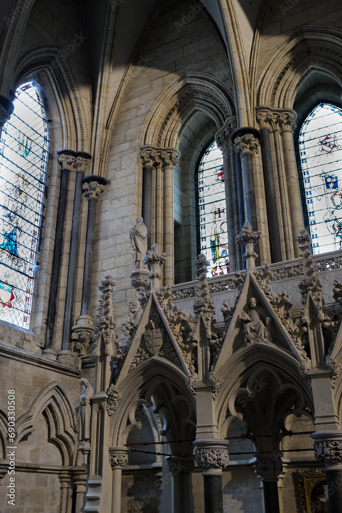 Fototapeta premium York Minster Stainglass window 