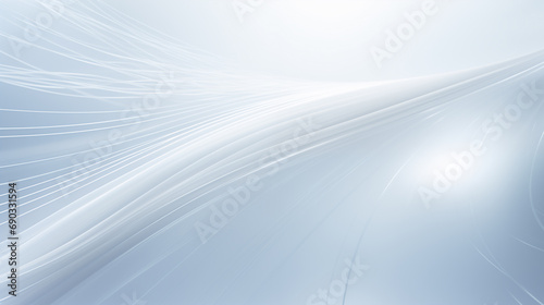 Blue and White Abstract Background with Lines