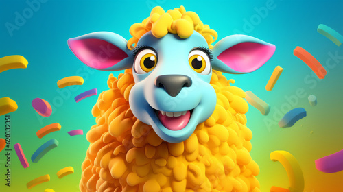 sheep icon background