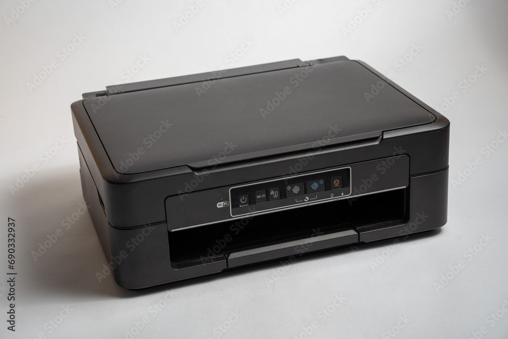 schwarzer Drucker schwarzer Drucker
