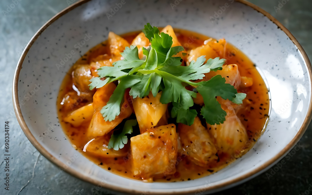 Capture the essence of Shchi in a mouthwatering food photography shot Generative AI Capture the essence of Shchi in a mouthwatering food photography shot Generative AI