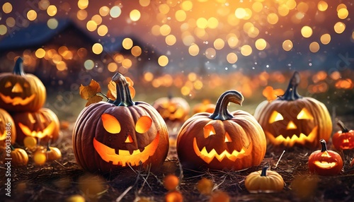 halloween pumpkin and pumpkins © melih 