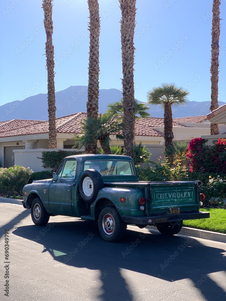 La Quinta, CA, USA 12/5/2023 Chevy C10 parked Stock Photo Adobe Stock