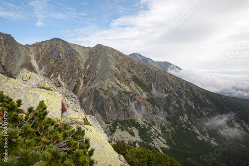 View from Predne Solisko, High Tatra, Slovakia