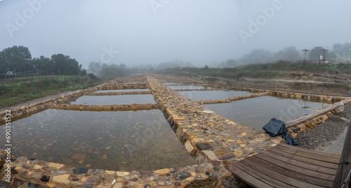 The Salinas de Iptuci, an operating 3000 year old Roman salt farm photo