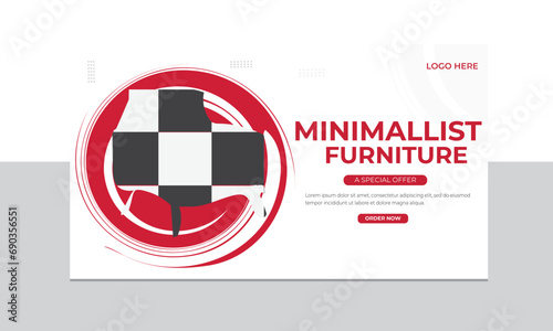 Web banner design.