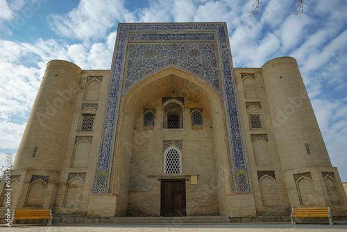 The Nadir Divanbegi Khanaka also known as Nodir Devonbegi Tekke is a ancient sufi lodge in central Bukhara in Uzbekistan. photo