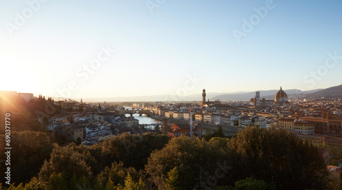 Skyline panorama of Florence city in Italy © Mikolaj Niemczewski