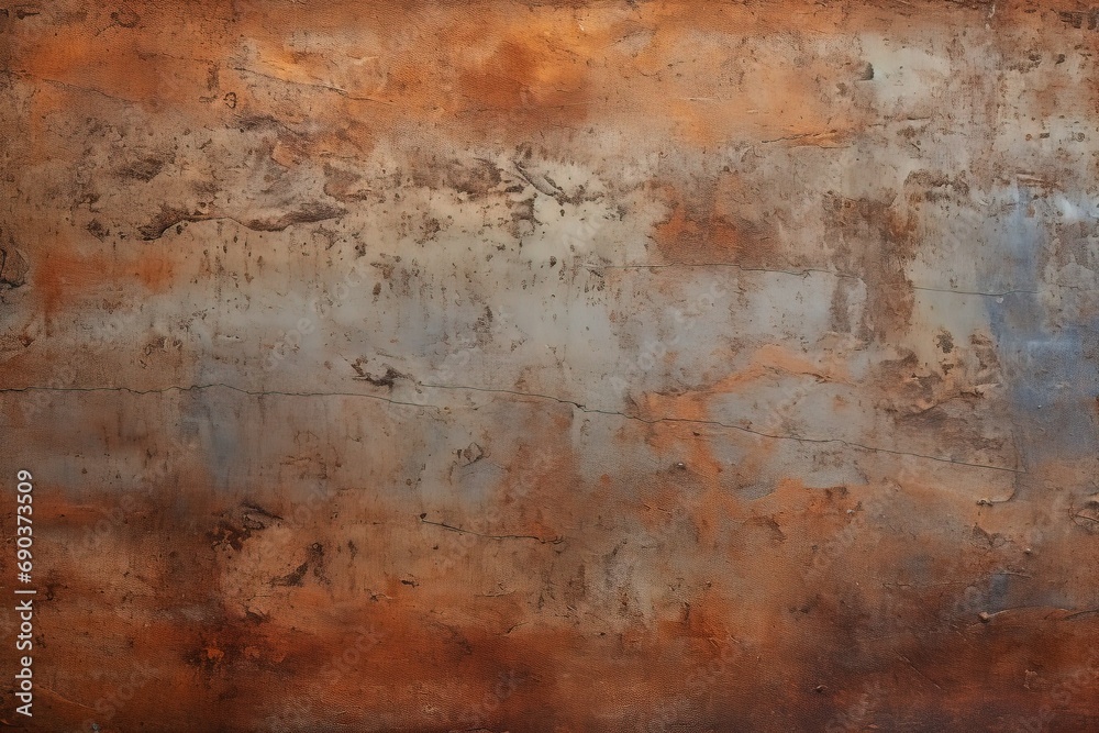 Grunge metal background texture with scratches and cracks.