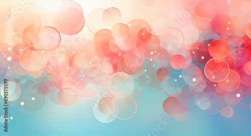 shiny circles with colors scattered on the background,