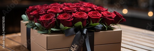 Valentines Day Red Roses Delivery - Send Romantic Floral Gift to Your Loved One