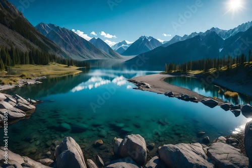 lake louise banff national park © Jahaan Skindar arts