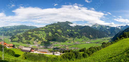 Obraz na płótnie Gerlosstein mountain in Zillertal Alps in Austria w salonie