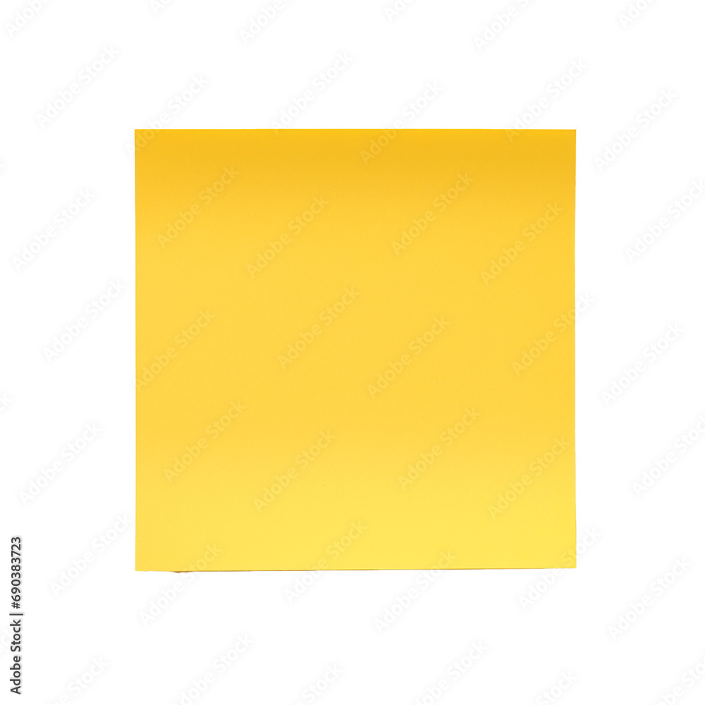 yellow sticky note isolated yellow sticky note isolated