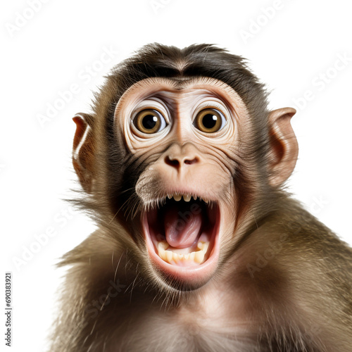 Monkey shocked expressions © PNG River Gfx