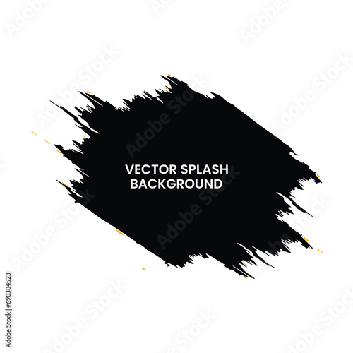 Vector Brush Splash