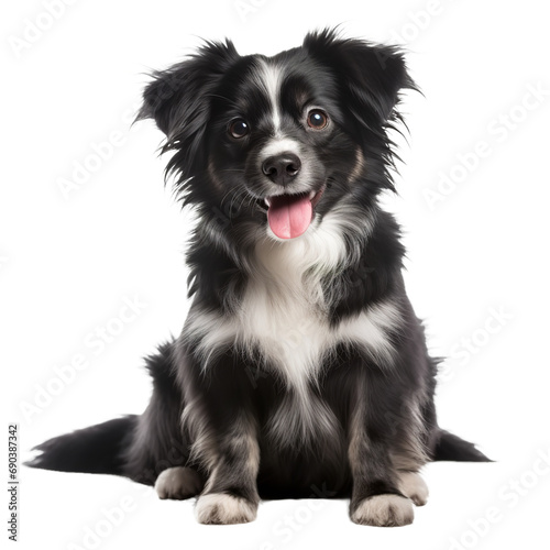 Dog isolated on white background