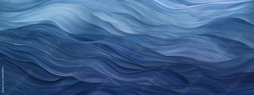 abstract blue waves background