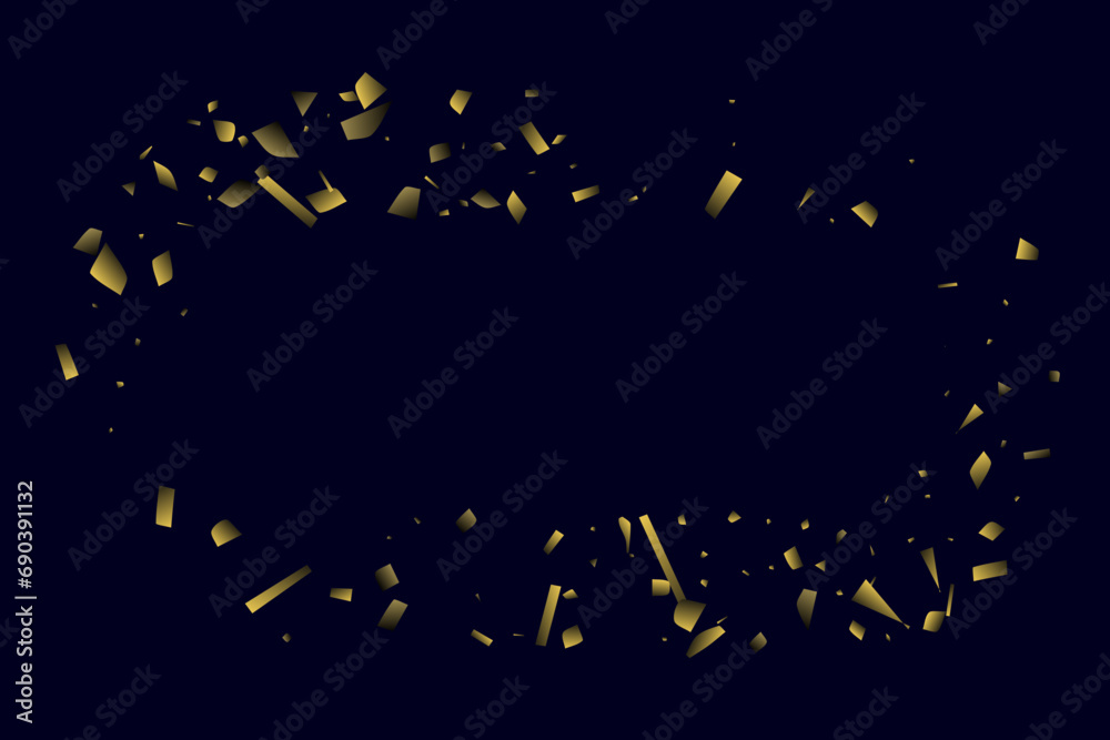Abstract golden confetti. Decorative element. Luxury background for your design. Abstract golden confetti. Decorative element. Luxury background for your design.