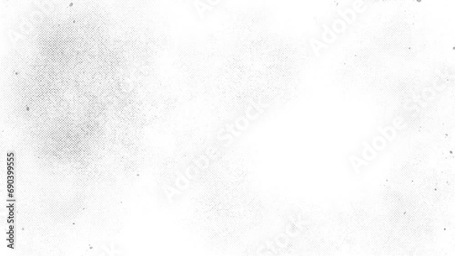 Hand-drawn Film Grain Loop with Light Paper Texture Background