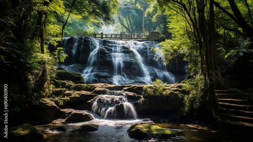 Mae Ya waterfall Doi Inthanon national park Chiang Mai Thailand