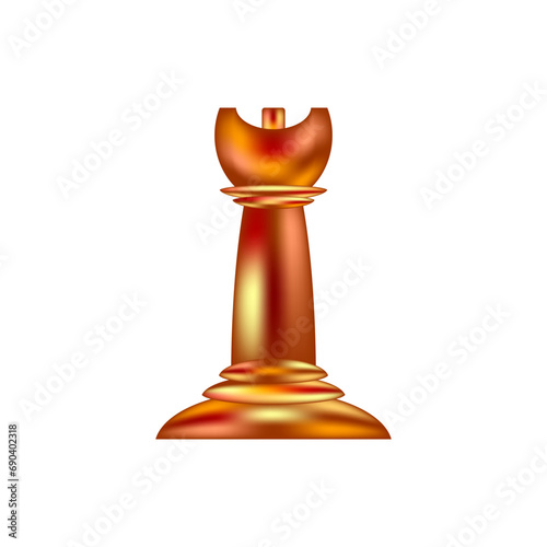 Rook chess icon.