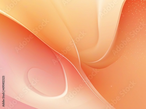 abstract background in Peach Fuzz colors