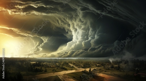 Scary Tornado Clouds