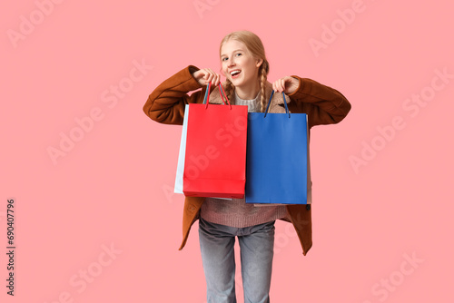 Beautiful young happy woman...