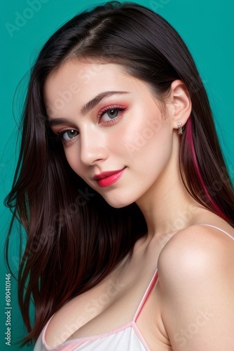 beautiful woman lifestyle luxury glamor model. Beauty skin care concept.
