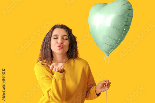 Beautiful young woman with ...