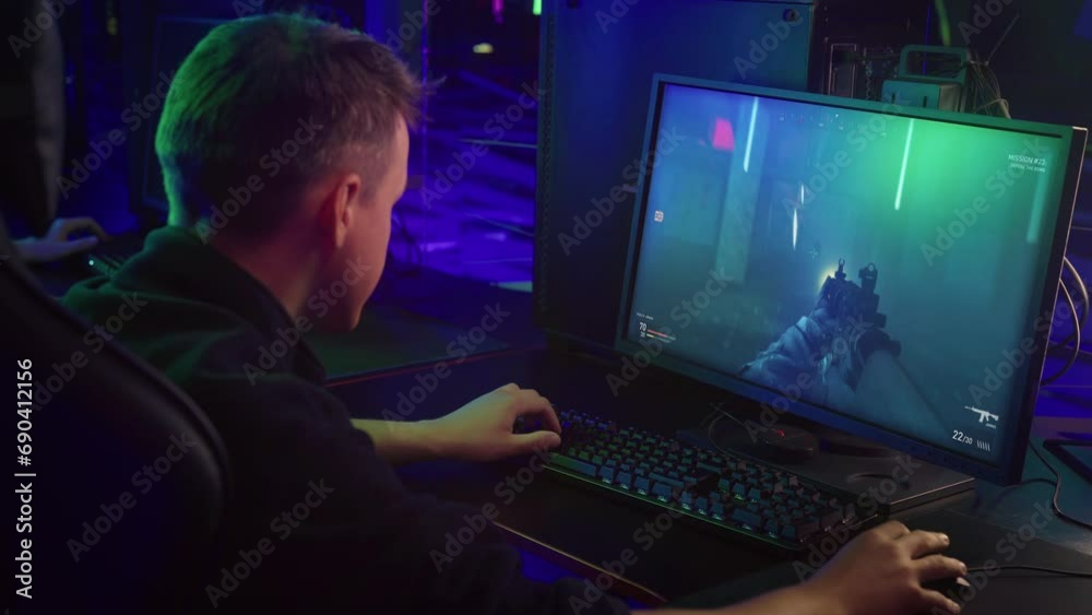 Streamer completing a single player warfare battle computer game. Streamer killing the ai enemies in the computer game. Streamer deactivating the enemy bomb to secure the area in a computer game. Streamer completing a single player warfare battle computer game. Streamer killing the ai enemies in the computer game. Streamer deactivating the enemy bomb to secure the area in a computer game.