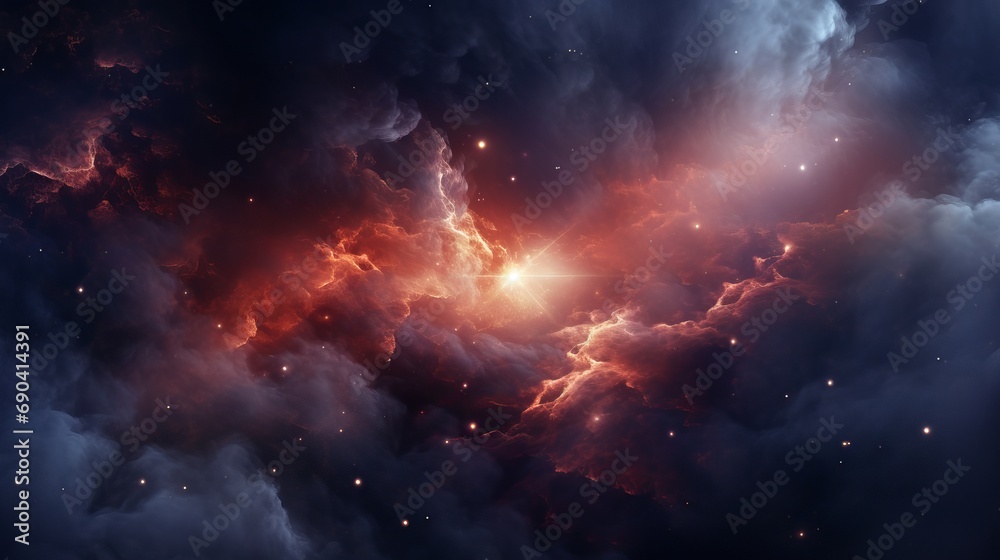 Nebulas and galaxies in deep space, cosmos, discovery of outer space, and stars in the universe are all considered concepts.