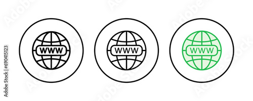 Web icon set. go to web icon. web click icon