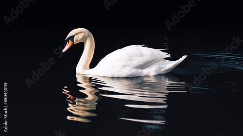 swan on the lake