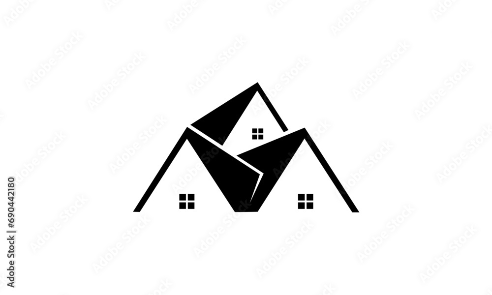 house logo vector house logo vector