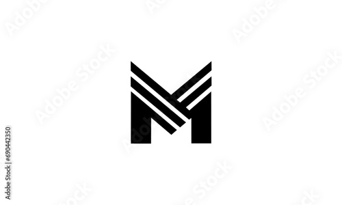 M logo vector
