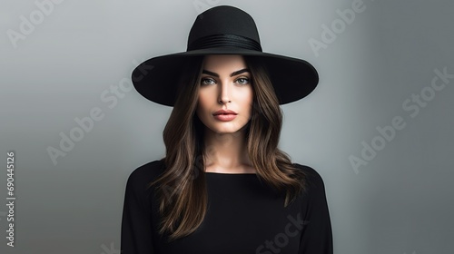 Portrait of an attractive woman 