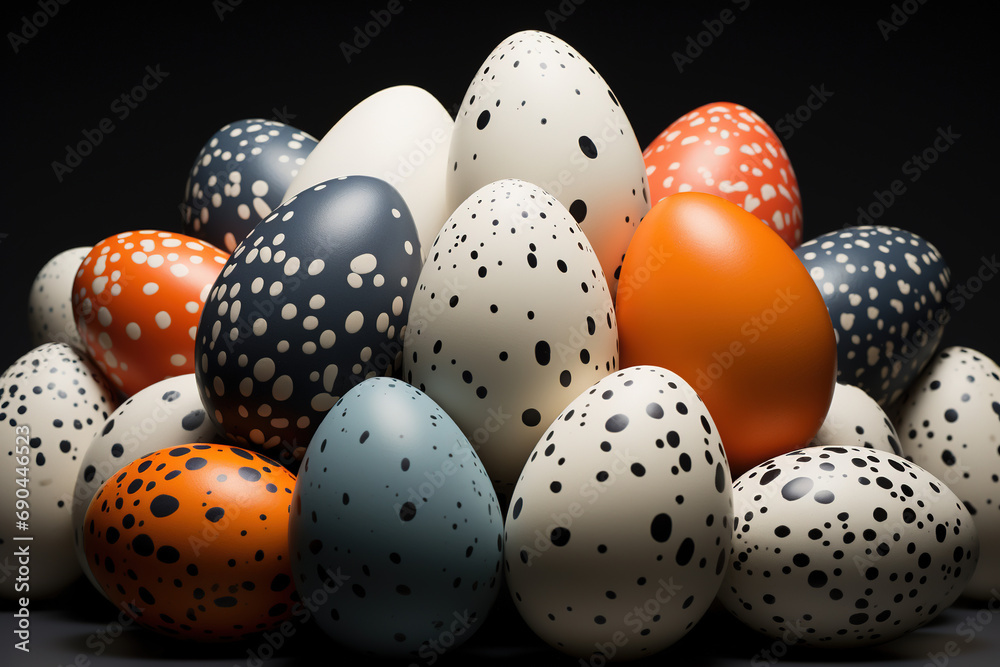 colorful Easter eggs colorful Easter eggs
