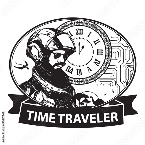 Illustration for Time Traveler photo