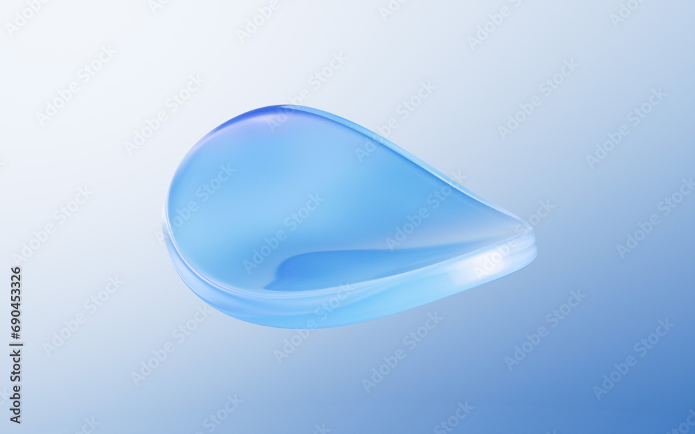 Abstract curve glass geometry background, 3d rendering. Abstract curve glass geometry background, 3d rendering.