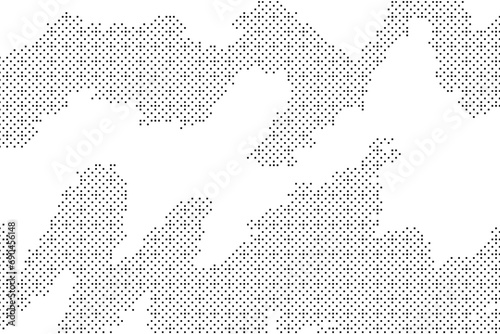 Halftone Abstract grunge web banner background