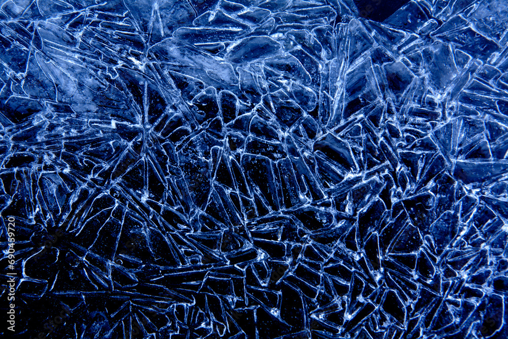 a pattern of ice a pattern of ice