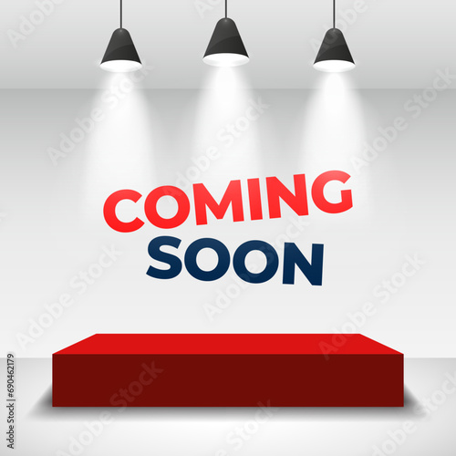 Unveiling Innovation: A Stage Illuminated for the Future.  Lights, Camera, Mystery! A Spotlight Shines on the Next Big Thing!
Get ready for the future with our sleek and modern Coming Soon design.