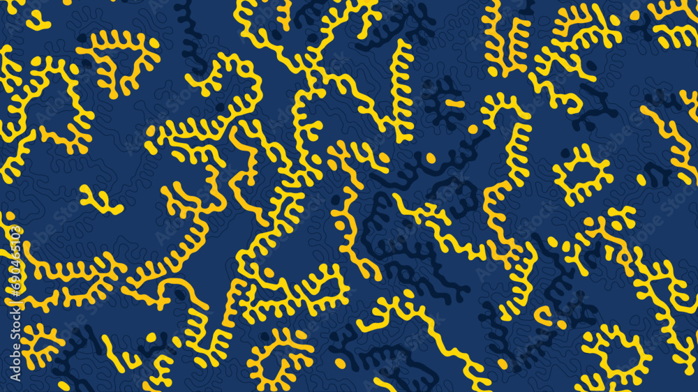 turing abstract background